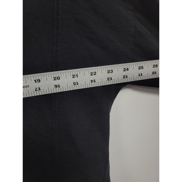 Sweaty Betty Women's Black Pullover Sweater Size XL Side Slit A000242 - Picture 6 of 7